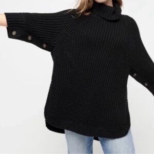 J.Crew Oversized Chunky Sweater Poncho